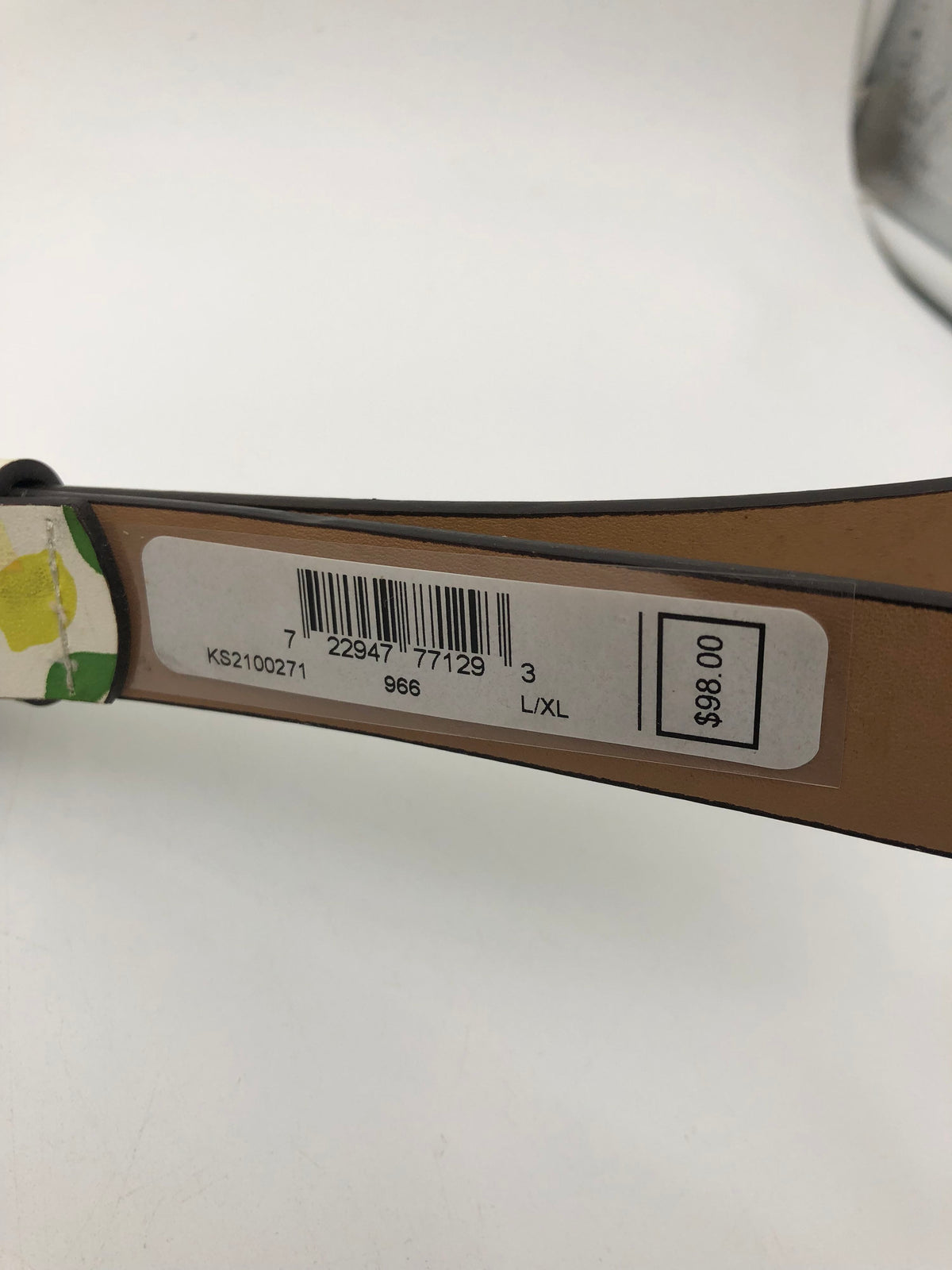 Kate Spade Multicolor 'Lemon Drop' Belt Bag-Size: L\XL (NWT)(+COA)