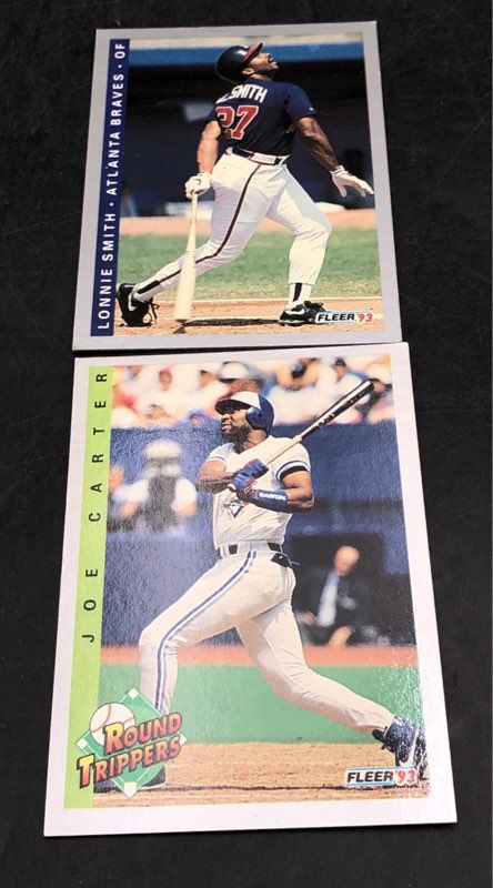 11.7 lbs. Lot Of Fleer Topps Baseball MLB Cards. Medium Box, Unsorted