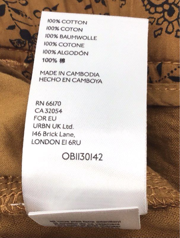 Anthropologie Women's Cedar Brown Paperbag Waist Belted Pants NWT Sz MT