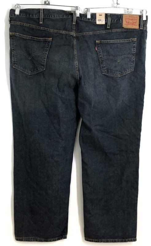 Levi's Men's 559 Relaxed Straight Jeans Dark Blue Big & Tall NWT Size 52x30