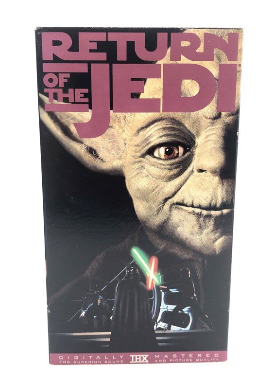Star Wars Trilogy VHS 3 Tape Box Set 1995 THX Mastered A New Hope Empire Jedi