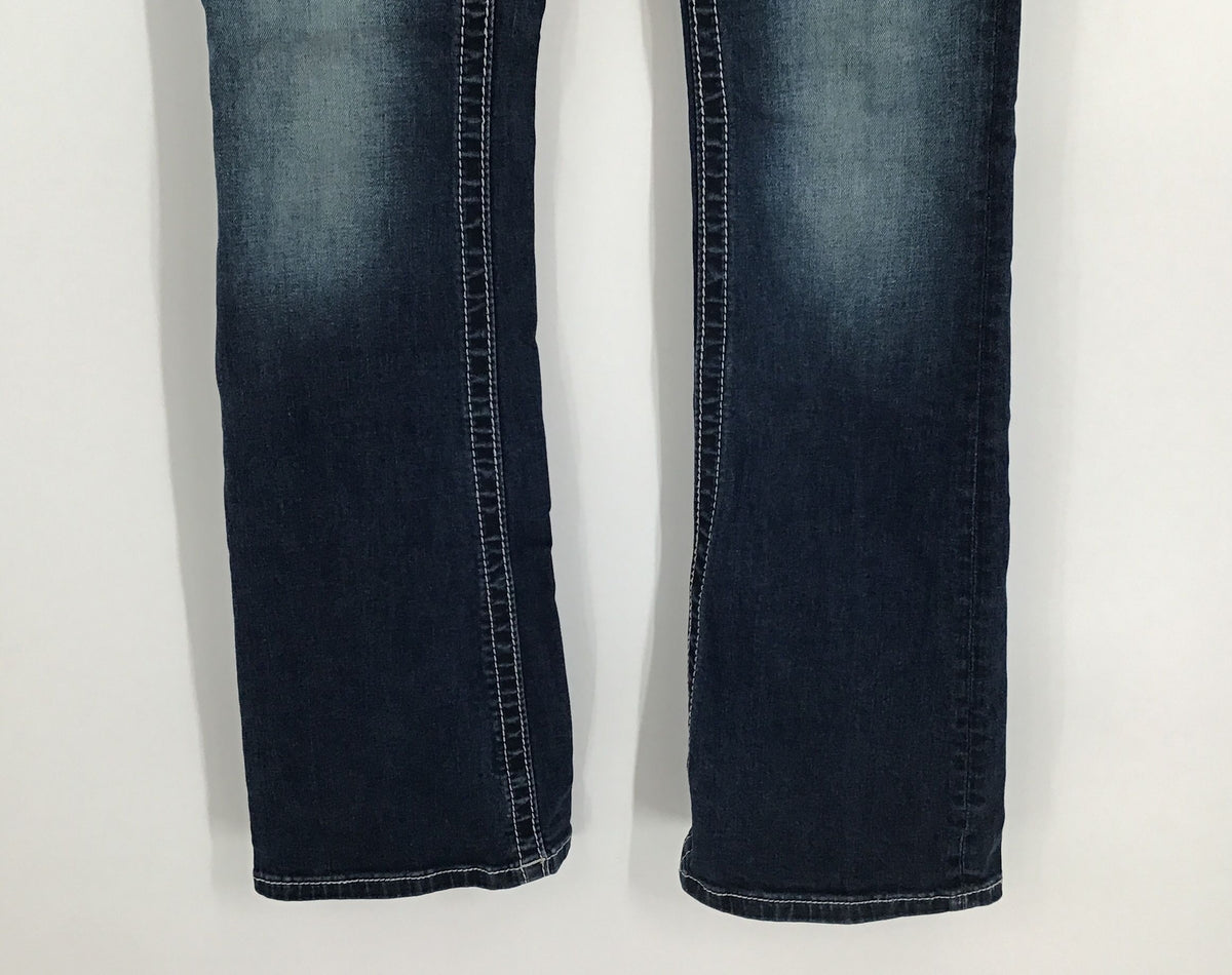 Miss Me Women&#39;s Blue Chloe Denim Bootcut Jeans - Size 26