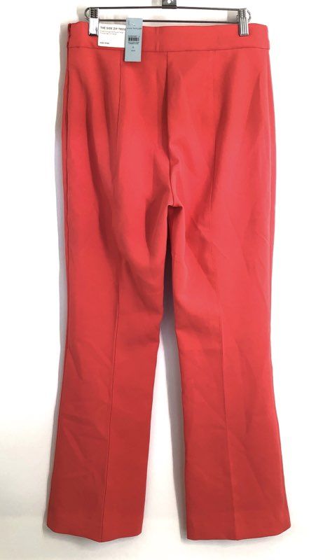 Ann Taylor Petite Women's Coral Side Zip Trousers Dress Pants NWT Size 6P