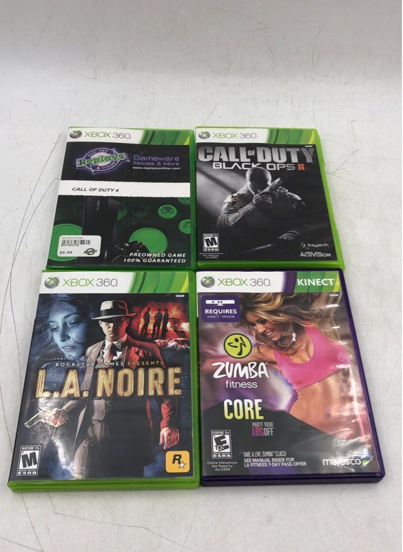 Microsoft Xbox 360 Just Dance 3, Zumba Fitness Core And More Games Mixed Lot