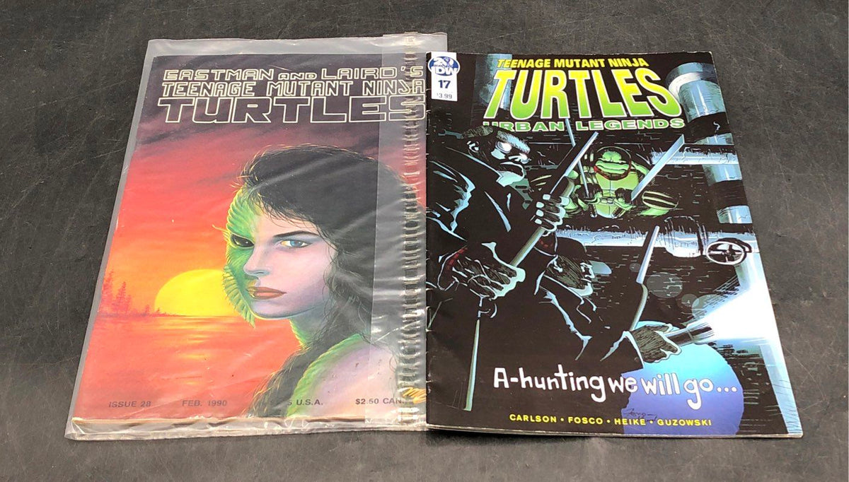 Teenage Mutant Ninja Turtles Comic Lot IDW Mirage Modern Copper Age 8 Comics