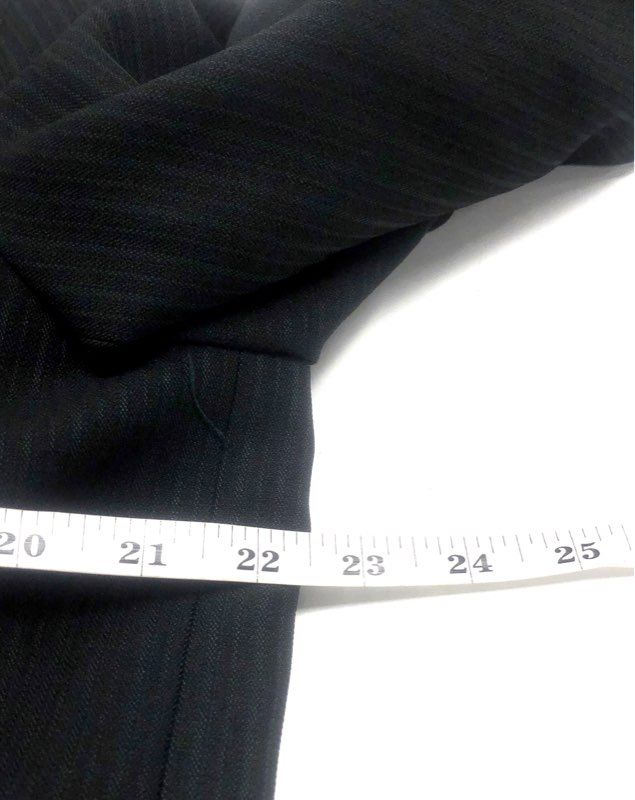 Le Suit Women's Emerald Black Pinstripe Single Button Blazer Suit Jacket NWT 12