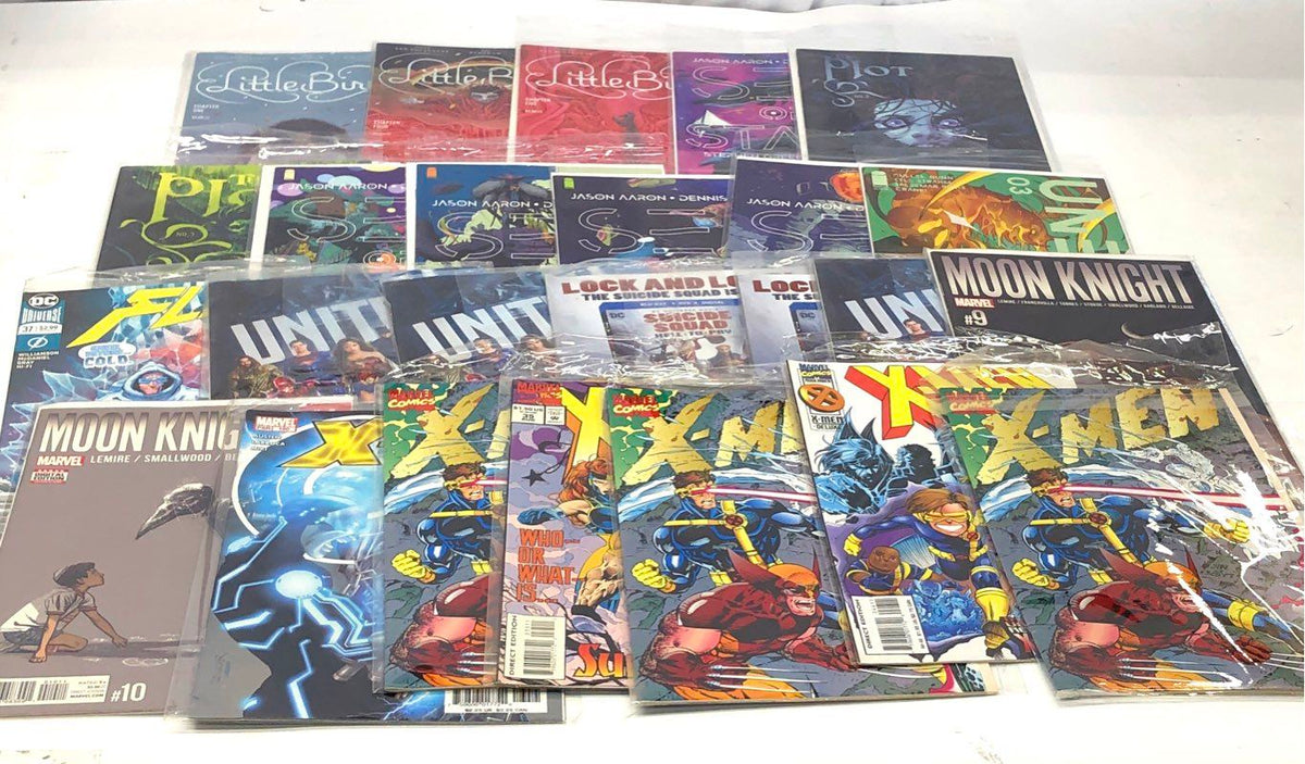 Comic Book Lot Marvel DC Image 1990s Modern Superhero Approximately 20 Comics