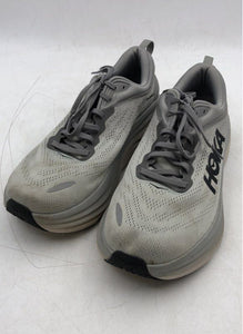 Hoka One One Men's Bondi 8 X-Wide 1127955 Gray Running Shoes - Size 11 EEEE