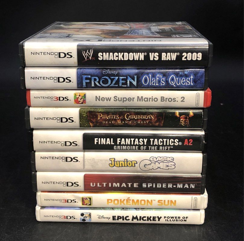 Pokemon Sapphire Fire Emblem Diamond 31 Game Lot Nintendo DS 3DS GBA GBC