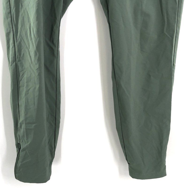 Primo Golf Men's Green The Jogger Tapered Golf Pants Ankle Zips Sz 32 Regular