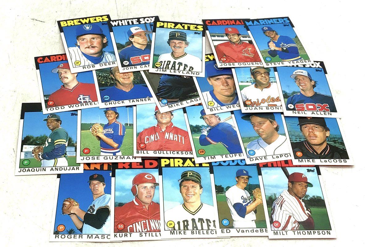 12.1 lbs. Lot Of Baseball MLB Cards. Medium Box, Unsorted