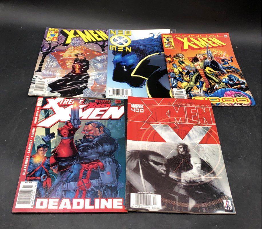 Marvel Comic Book Lot Modern Age Superhero X-Men Spider-Man Avengers 25 Comics