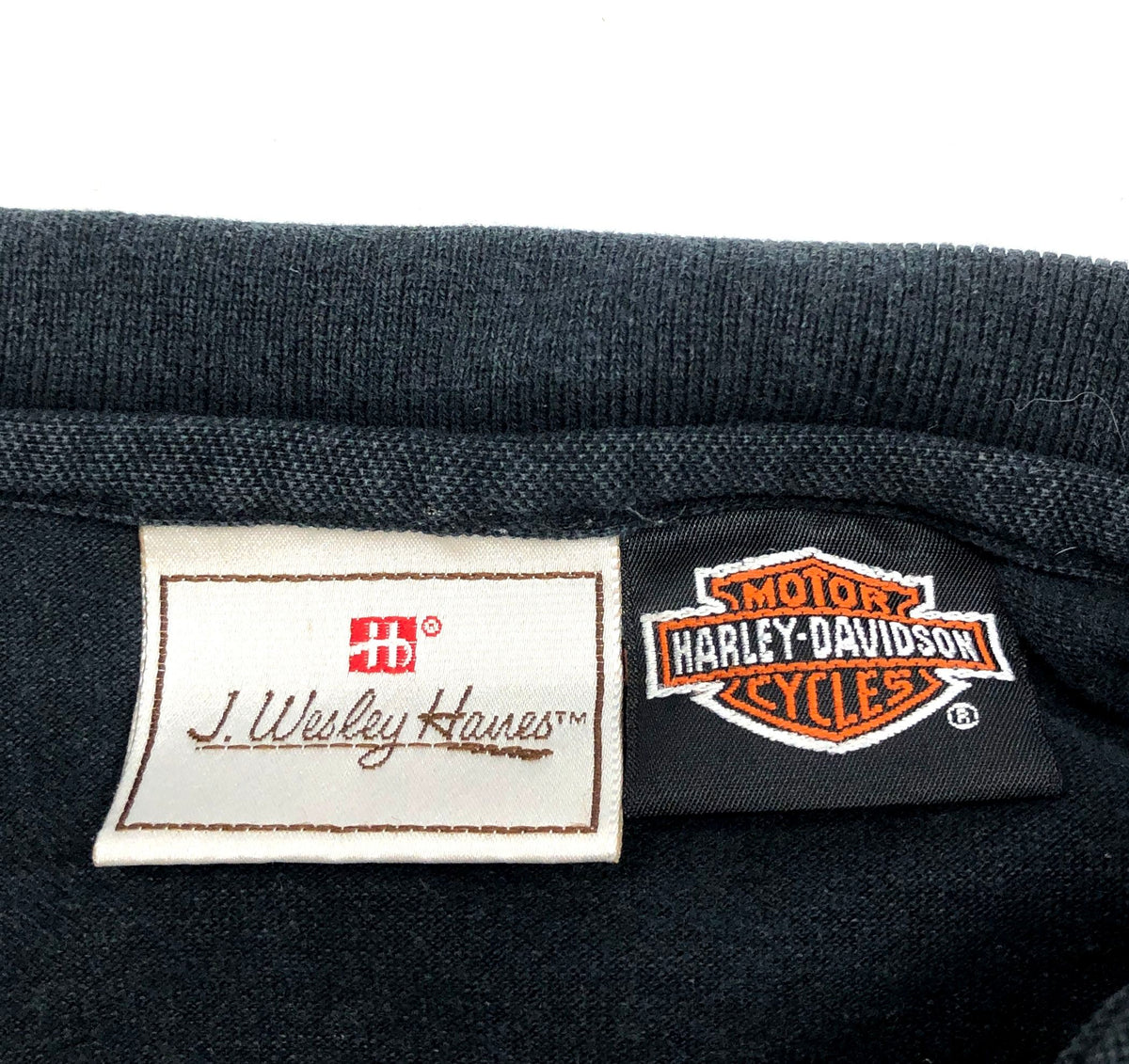 Vintage 90s Harley-Davidson Houma Louisiana Swamp Alligator Polo Shirt Sz L