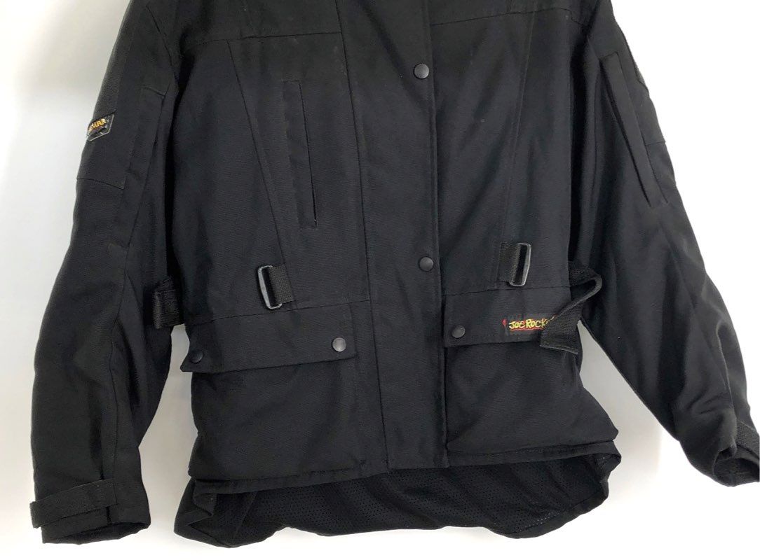 Joe Rocket Women's Black Ballistic Series Motorcycle Jacket Sz M