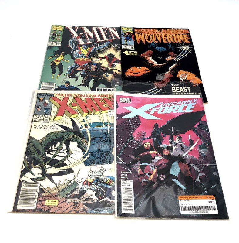 Marvel & DC Comic Book Lot Bronze & Modern Age Superhero