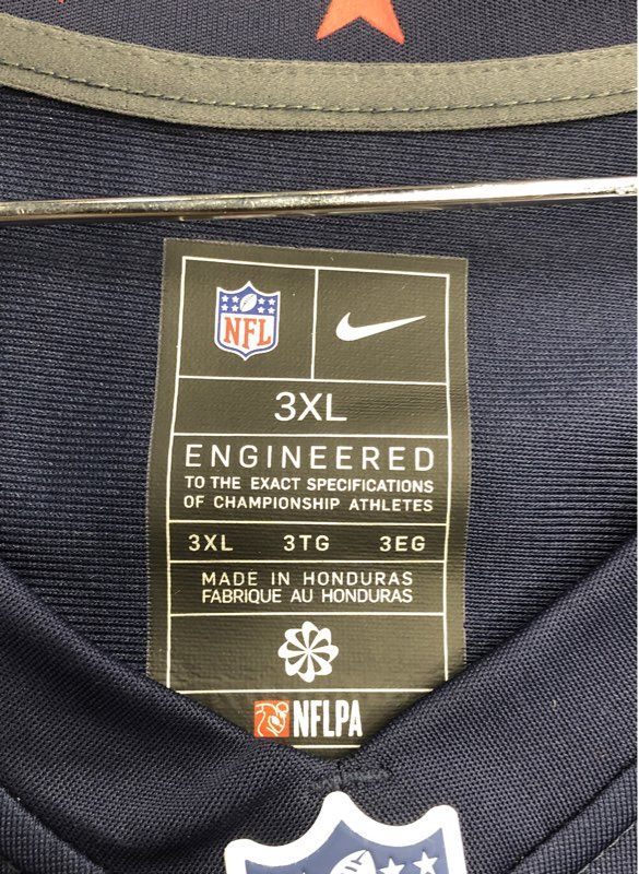Nike NFL Tennessee Titans Chris Johnson #28 Jersey Navy Blue Men's Sz 3XL