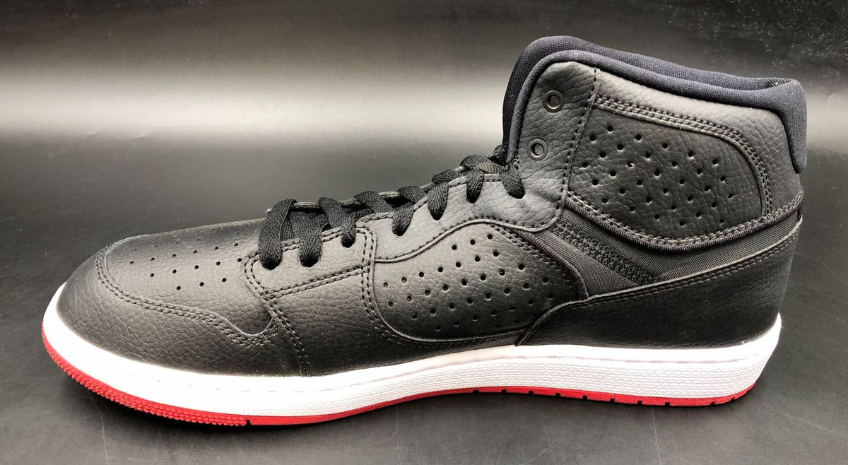 Nike Air Jordan Access Men's 'Black Gym Red' Sneakers - Size 10.5 (+COA)