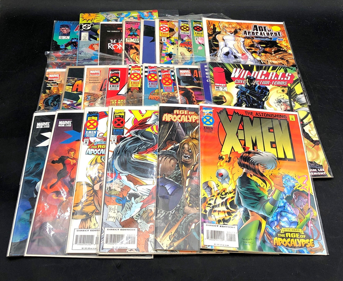 Comic Book Lot Marvel DC Image Mixed Eras Superhero Approximately 30 Comics