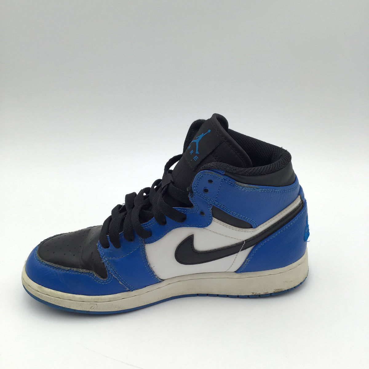 Nike Air Jordan 1 Boy&#39;s Retro High BG &#39;Soar&#39; Sneakers-Size 5.5Y (+COA)