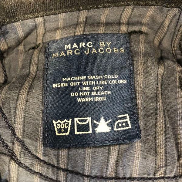 Marc by Marc Jacobs Women's Black Denim A-Line Skirt Size 0 COA