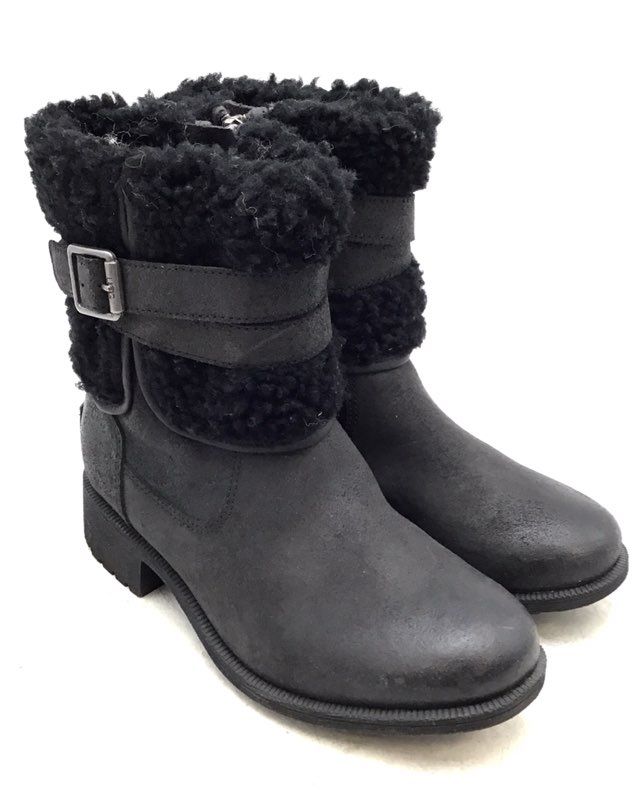 UGG Women&#39;s Blayre Boot 3 1095153 Black Snow Boots - Size 6