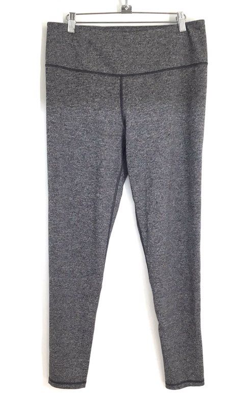 Victoria's Secret VSX Sport Women's Knockout Tight Heather Gray Leggings Sz L