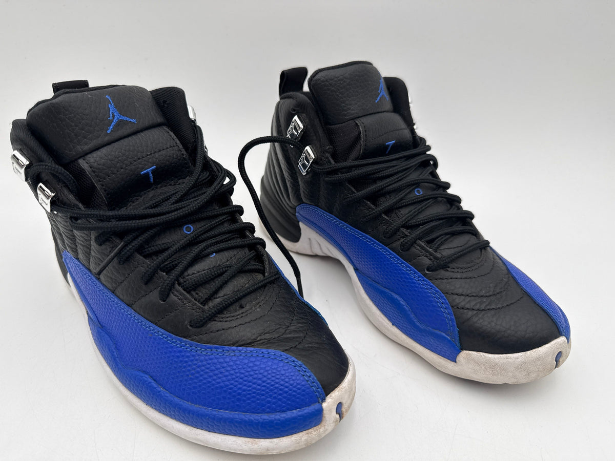 Nike Air Jordan 12 Women's Retro 'Hyper Royal' Sneakers-Size: 7 (+COA)