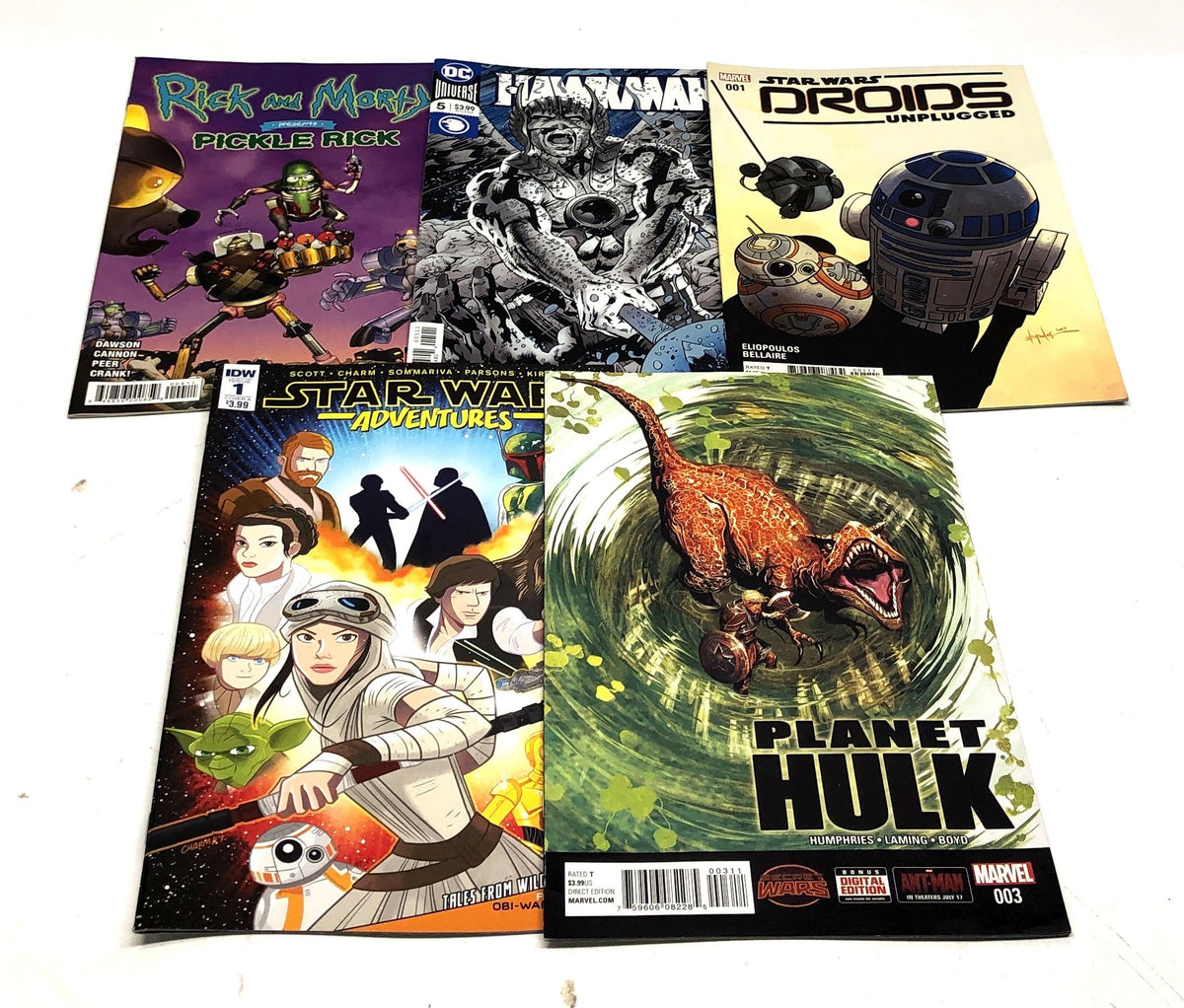 Marvel DC IDW Comic Book Lot Modern Age Superhero Approximately 21 Comics