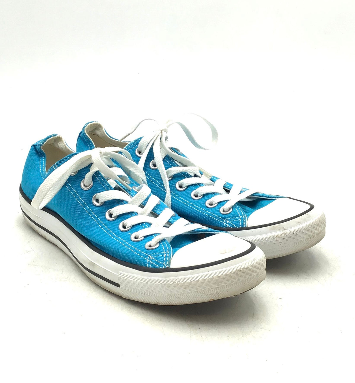 Converse Men&#39;s All-Star Chuck Taylor 138654F Blue White Athletic Shoes - Size 9