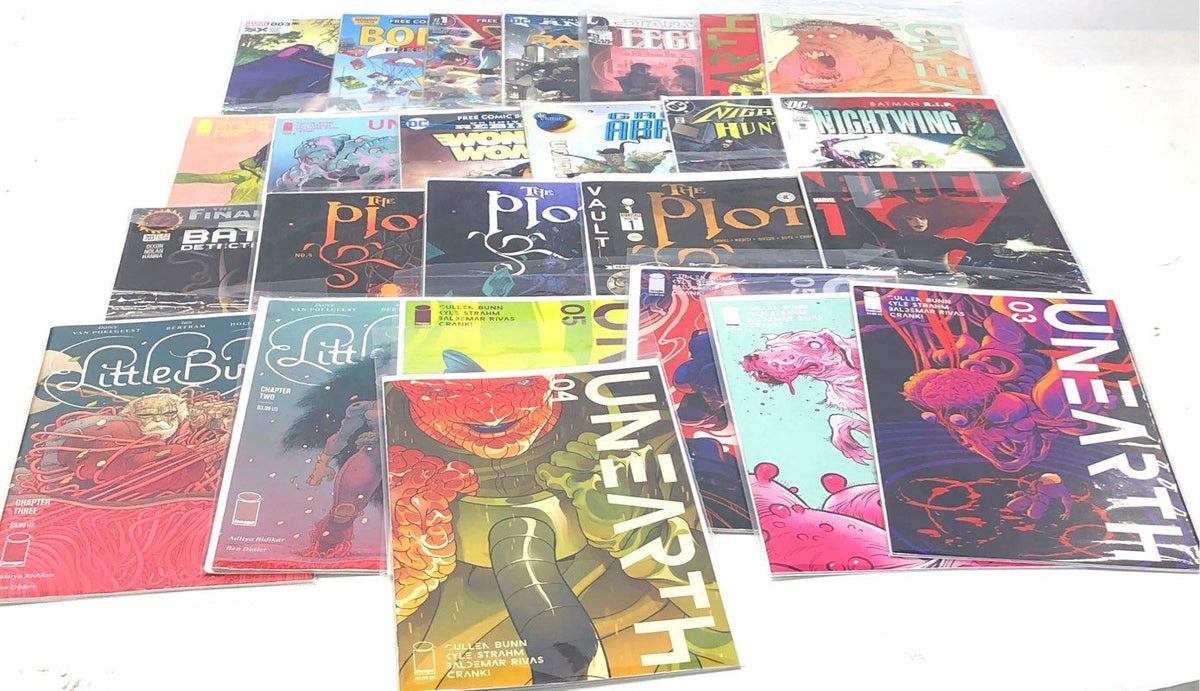 Comic Book Lot Marvel DC Image Vault Modern Age Superhero 29 Comics
