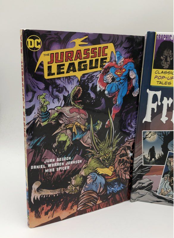 Comic & Graphic Novel Lot Marvel DC Disney Batman Venom Jurassic League 6 Piece