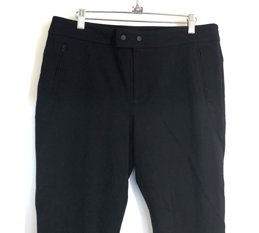 Ann Taylor LOFT Women's Black Skinny Fit Zipper Pocket Pants Sz 10 NWT
