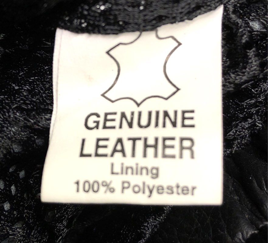 River Road Men's Black Leather Motorcycle Cruiser Jacket Vented Sz 44