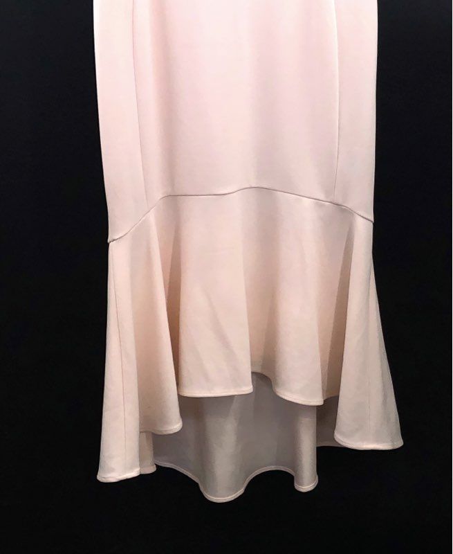 Calvin Klein Women's Pink Sleeveless Scuba High-Low Sheath Dress Sz 10 NWT