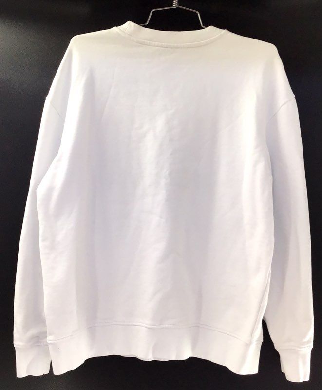 Armani Exchange Men&#39;s White Sweatshirt - Size Large