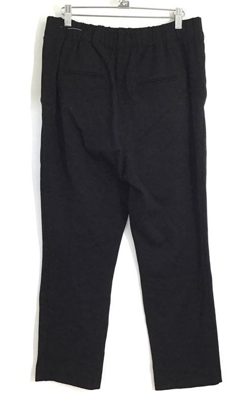 Ann Taylor Women's Black Viscose Blend Tapered Trousers Pants Sz 4