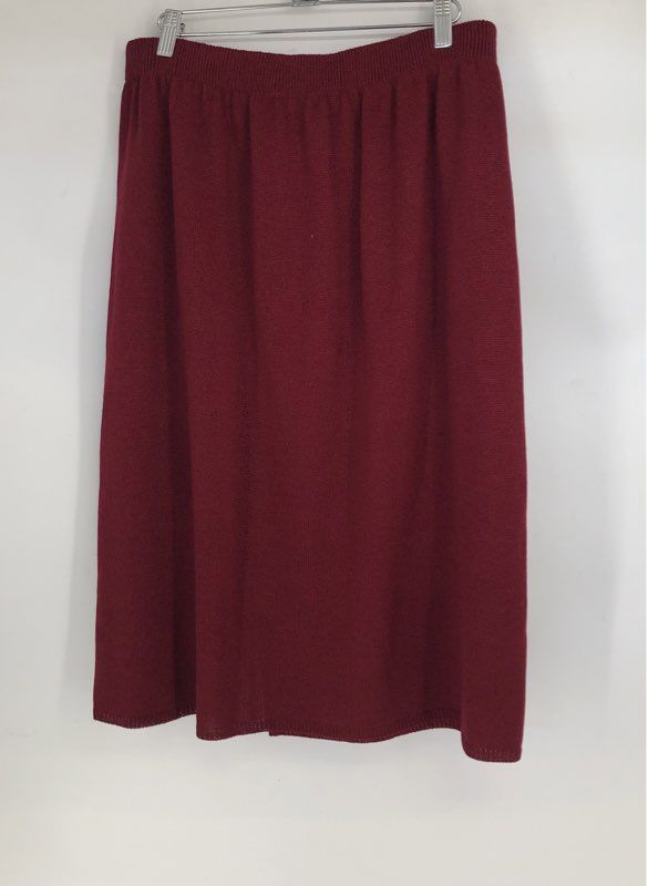 NWT San Remo By Laura Knits Women's Ruby A-Line Skirt - Size XL