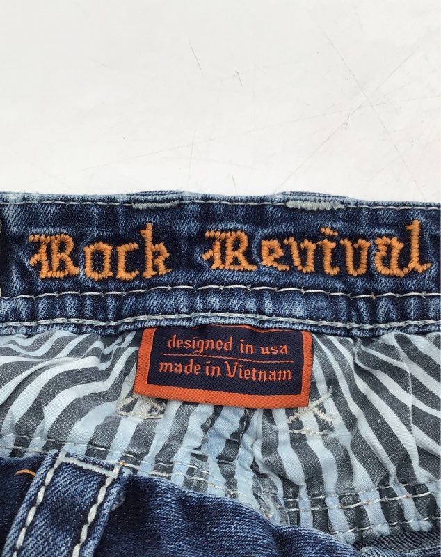 Rock Revival Women&#39;s Blue Denim Sherry Bootcut Jeans - Size 31