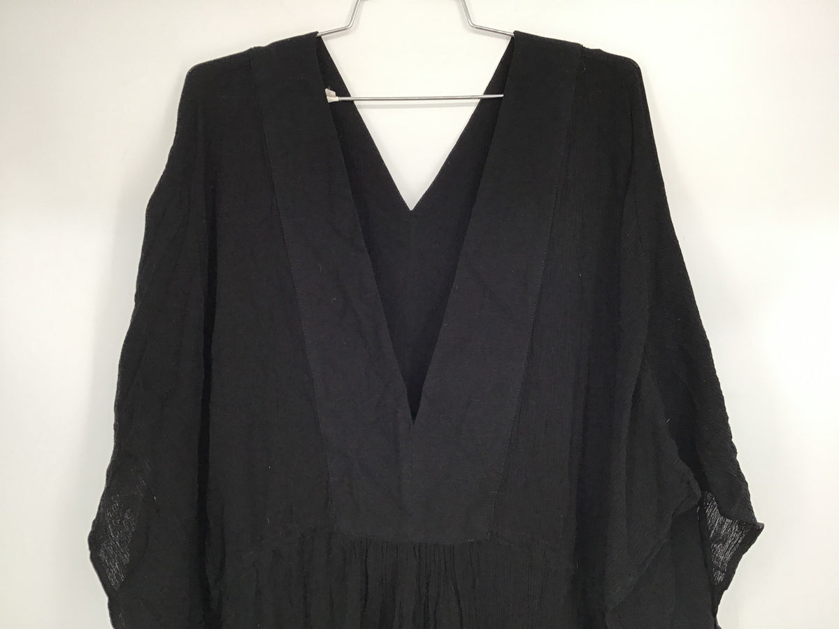 NWT Lauren Ralph Lauren Women&#39;s Black Kaftan Dress - Size 3X