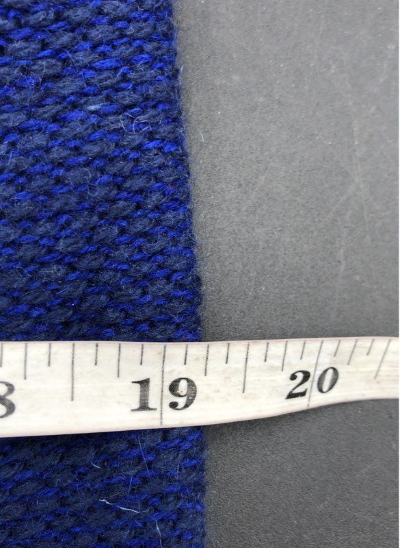 NWT Scotch & Soda Men's Blue Knit Cardigan Sweater - Size S