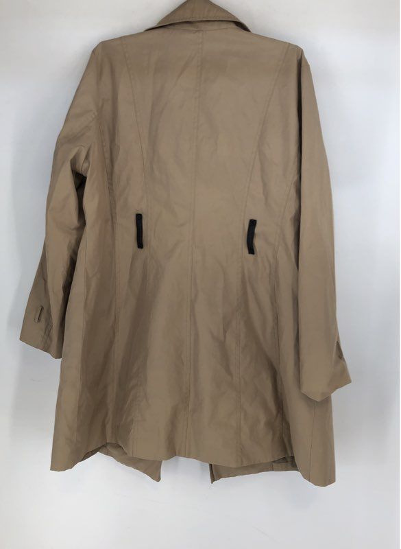 Michael Kors Women's Beige Double-Breasted Trench Coat - Size XL