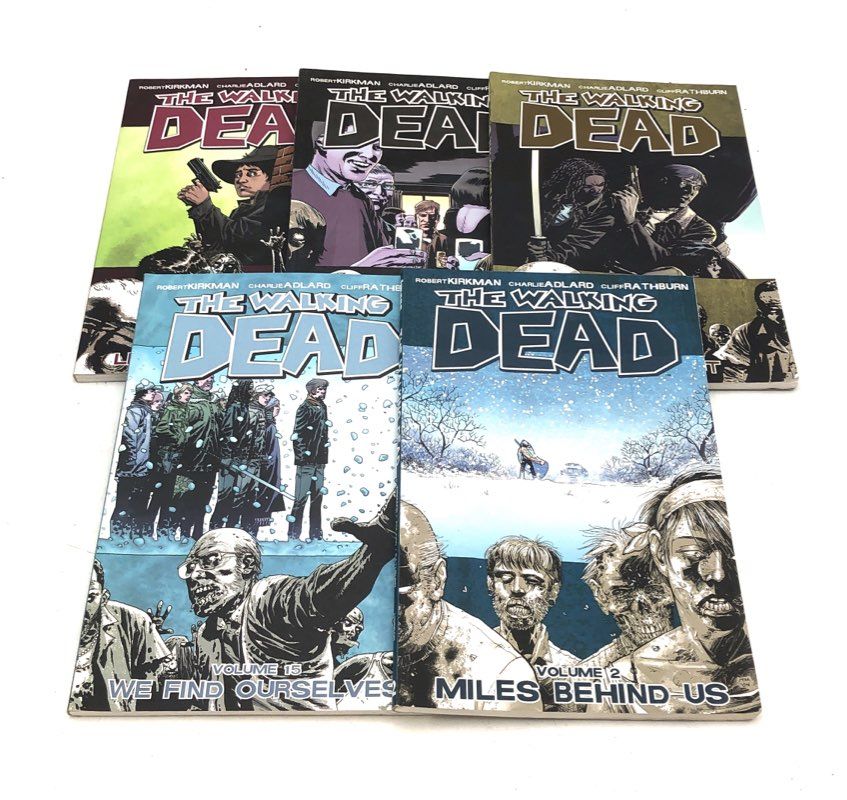 The Walking Dead Comic Book Lot Image Comics Modern Age Horror