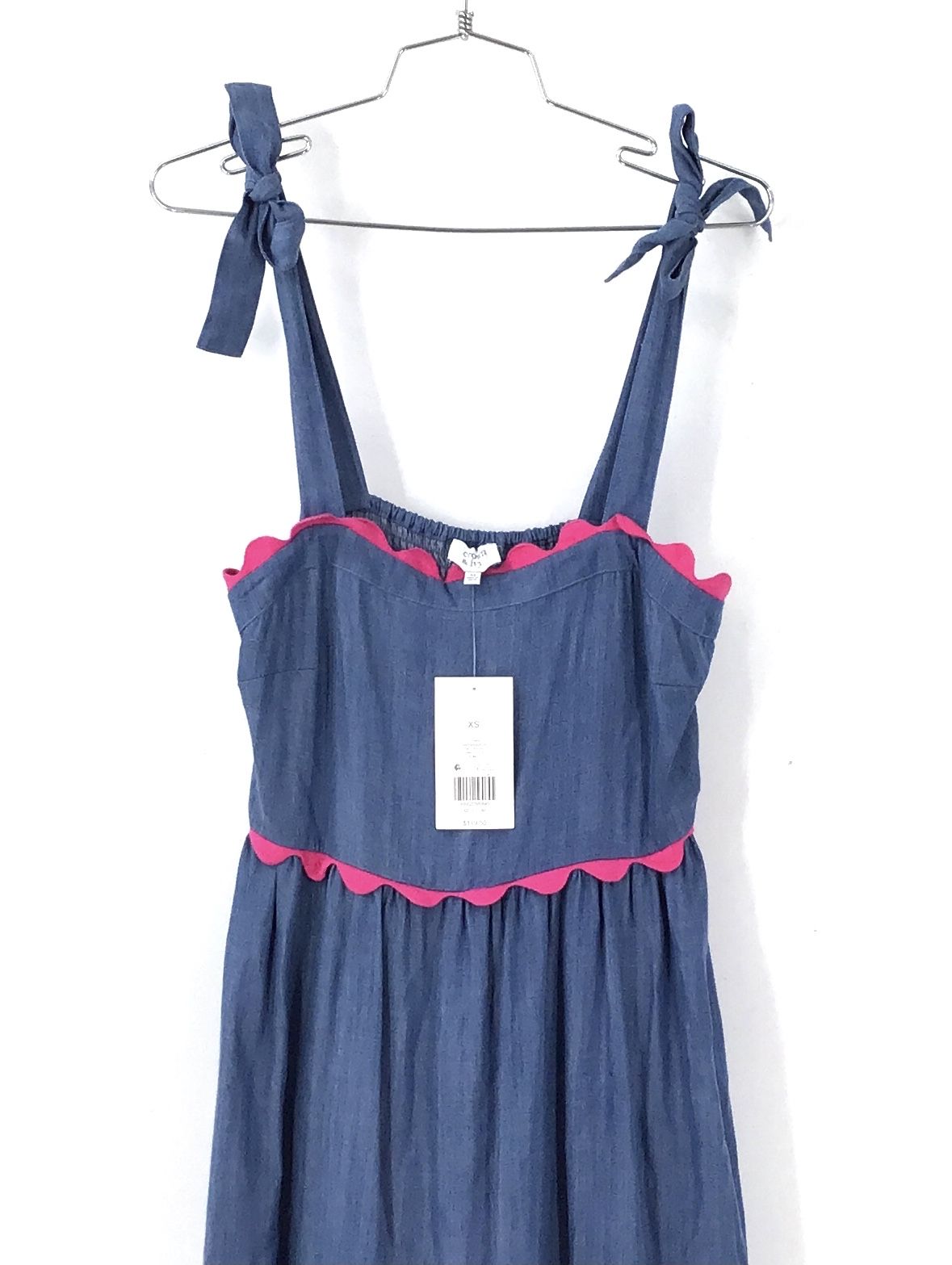 NWT Crown & Ivy Women's Blue Maxi Dress - Size XS