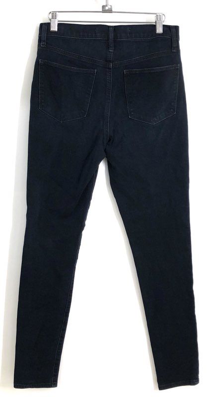Gap Women's 1969 True Skinny Super High Rise Dark Wash Stretch Denim Jeans 28R