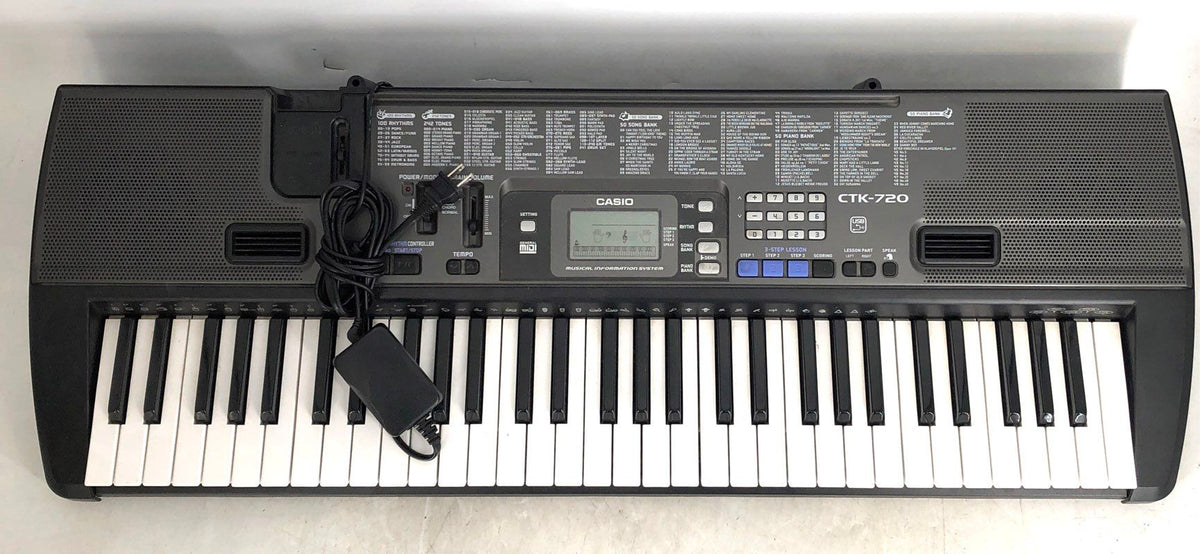 Casio CTK-720 61 Key Portable Electronic Keyboard