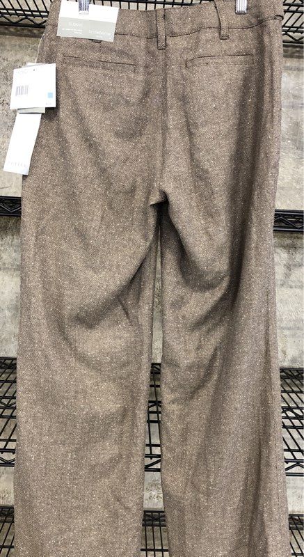 NWT Liz Claiborne Women's Brown Sloane Dress Pants - Size 8P