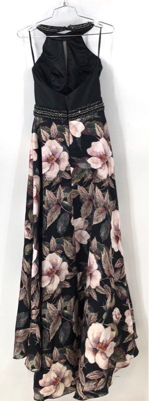 NWT Pink Paparatzi Couture Women's Black Maxi Dress - Size M