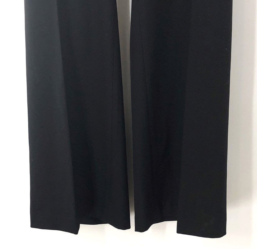 Talbots Women's Black Wide Leg Pull On Dress Pants Trousers 18W NWT