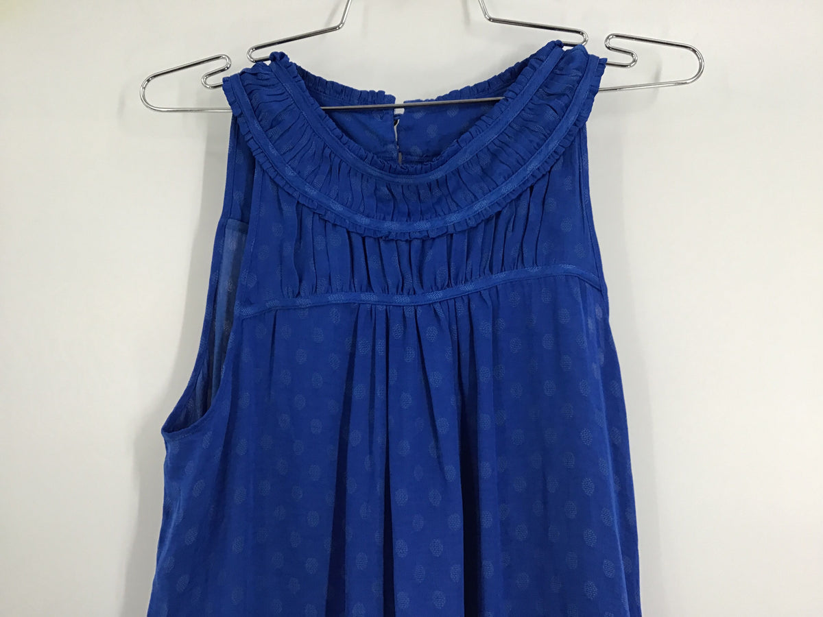 NWT Maeve Women&#39;s Blue Blouse - Size 10