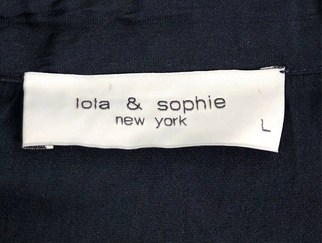Lola and Sophie Women's Nightwatch Tunic Shirt Button Up Long Sleeve NWT Sz L